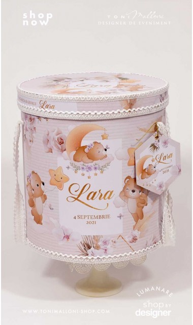 Trusou botez cu iarba pampass ursuleti si stele Pampas Bear 6
